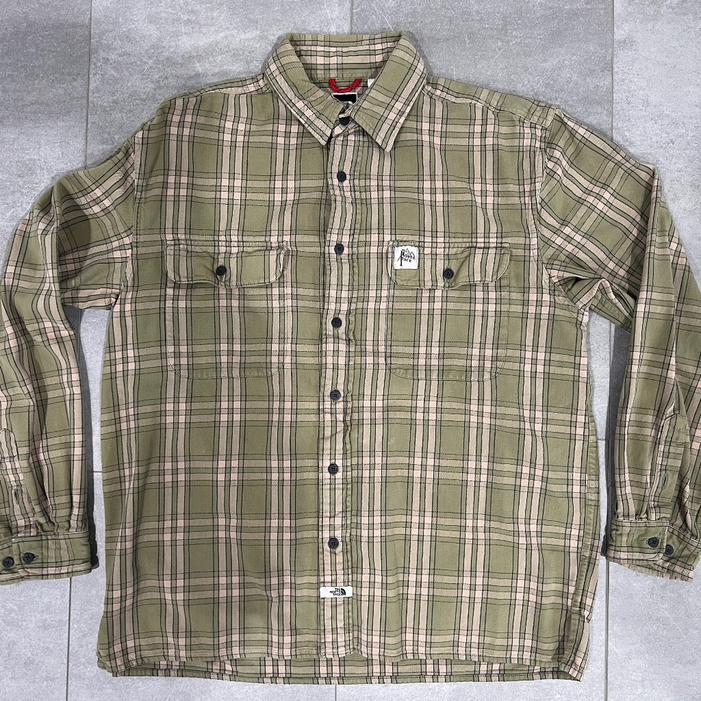 The North Face flannel shirt